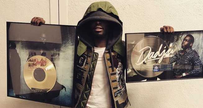 Dadju est disque de platine avec son album « Gentleman 2.0 » !