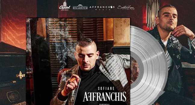 Sofiane est disque de platine avec son album « Affranchis » !