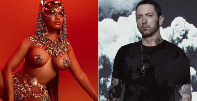 Eminem bat son record de vitesse de « Rap God » sur le nouvel album de Nicki Minaj ! (Son)