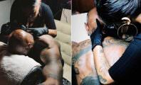 Booba dévoile un nouveau tatouage provocant, juste avant son procès ! (Vidéo)