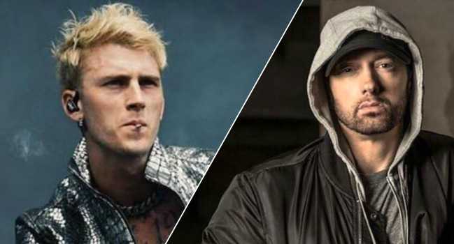 Eminem répond à Machine Gun Kelly avec un titre clash de 4 minutes ! (Son)