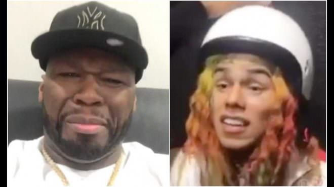 50 Cent se moque de la tenue de 6ix9ine à la Fashion Week ! (Vidéo)