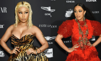 Nicki Minaj réagit à son altercation avec Cardi B et la menace sévèrement ! (Vidéo)