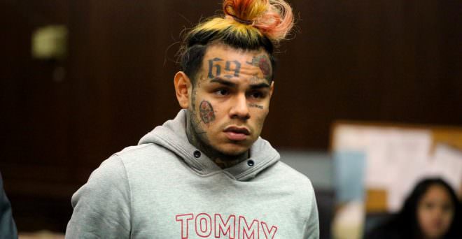 6ix9ine prêt à disparaître et à changer d’identité pour échapper à la prison !