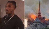 Niska réagit en direct à l’incendie de Notre-Dame de Paris ! (Vidéo)