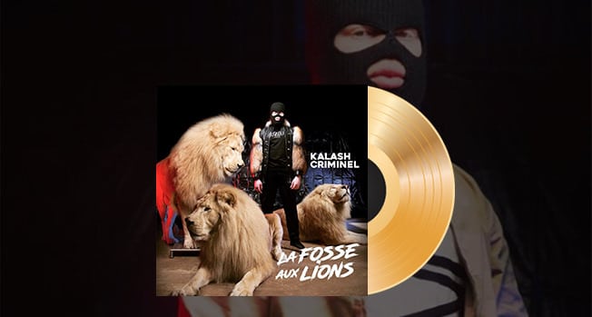 Kalash Criminel est disque d’or avec son album « La fosse aux Lions » !