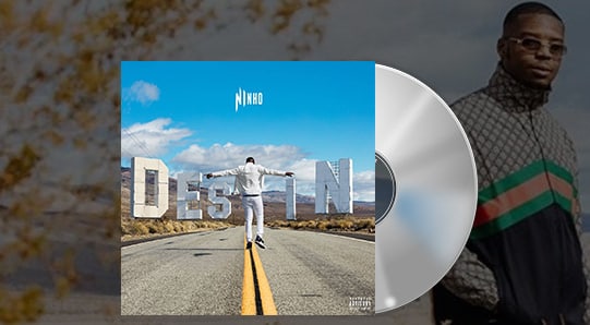 Ninho est disque de platine avec son album « Destin » !