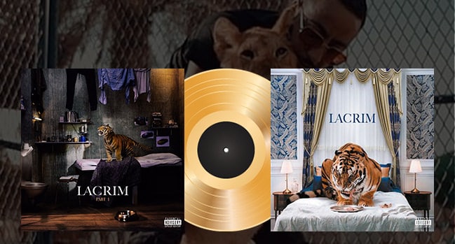 Lacrim est certifié disque d’or avec son dernier album !