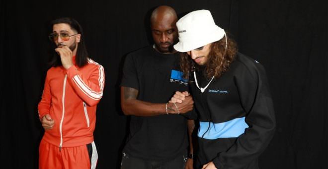 PNL fume un joint au premier rang du défilé Off-White à la Fashion Week ! (Vidéo)