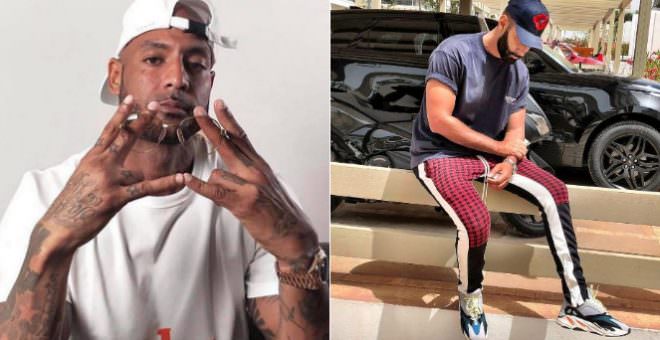 Booba se moque de La Fouine qui porte la même paire de Yeezy sur toutes ses photos !