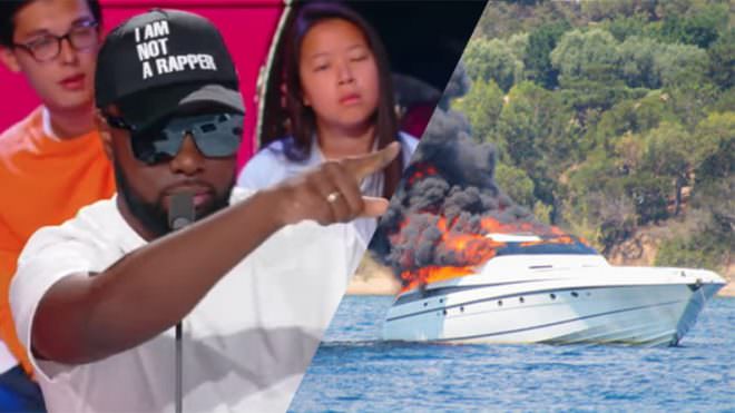 Gims raconte l’enfer qu’il a vécu lorsque son bateau a pris feu ! (Vidéo)