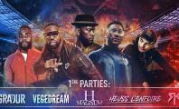 Gims invite Gradur, Vegedream, RK, Heuss L’Enfoiré et H Magnum en 1ère partie au Stade de France !