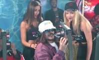 Lorenzo se fait embarquer par deux actrices de chez Marc Dorcel, en direct dans Planète Rap ! (Vidéo)