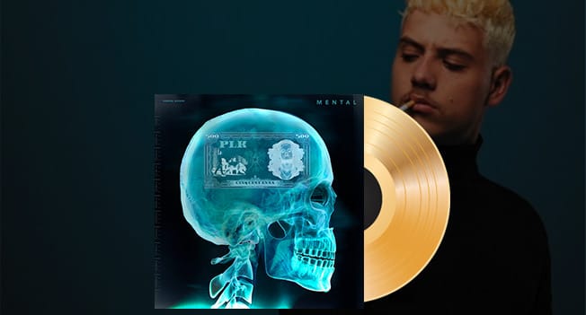 PLK est disque d’or avec son album « Mental » !