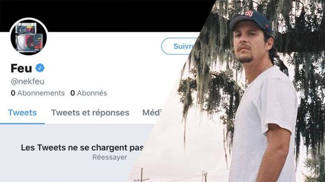 Nekfeu a quitté Twitter !