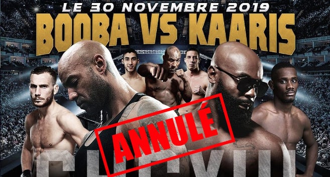 Le combat entre Booba et Kaaris est officiellement annulé par les organisateurs !