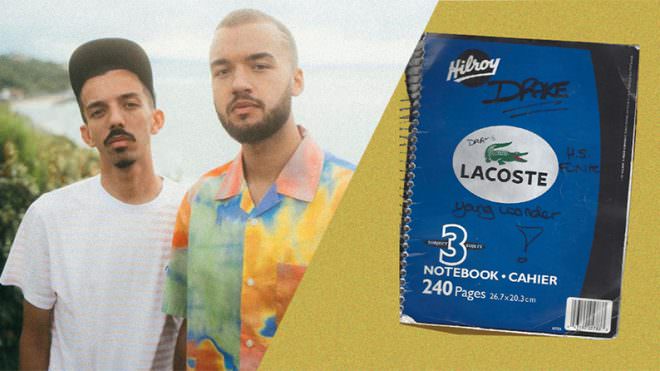 Pour l’anniversaire de Bigflo, Oli a offert le premier cahier des textes de Drake
