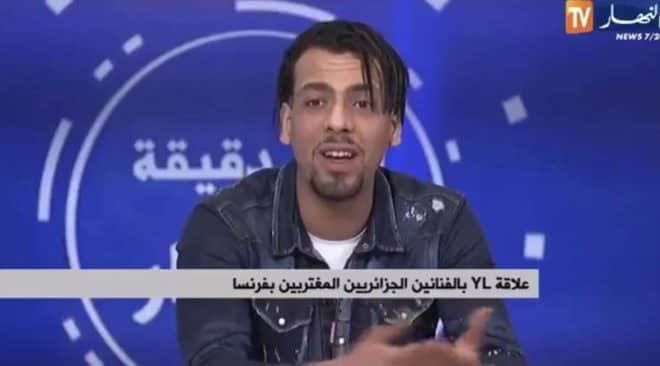 YL invite Lacrim pour une collaboration, en direct à la télévision algérienne