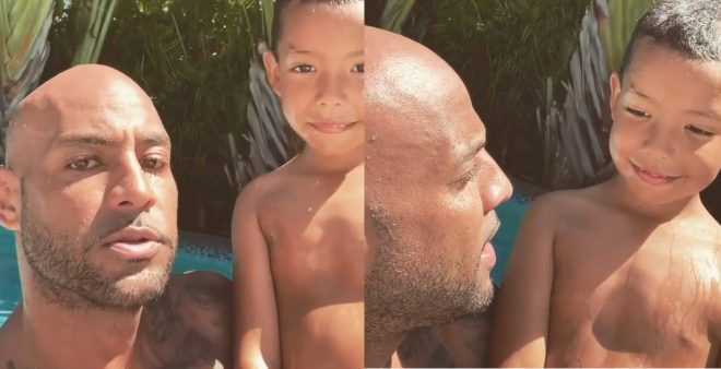 Booba et son fils Omar demandent aux internautes de rester chez eux