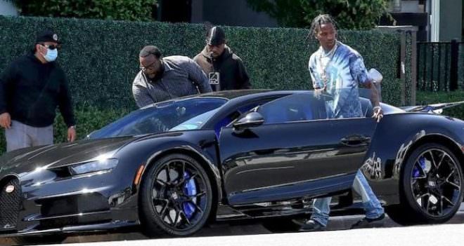 Pour son anniversaire, Travis Scott s’est offert une nouvelle Bugatti