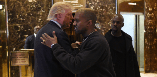Kanye West se serait rapproché de Donald Trump par intérêt
