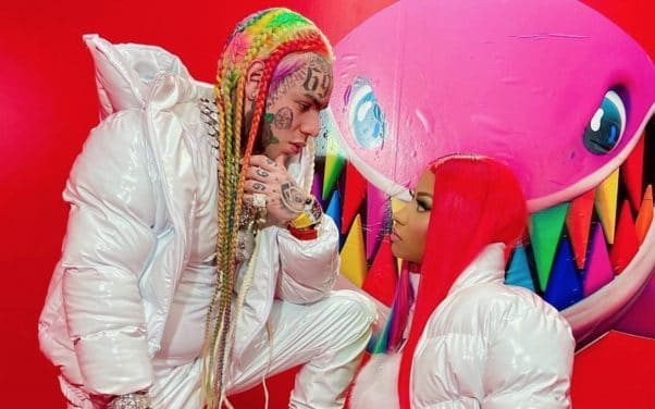 6ix9ine et Nicki Minaj teasent leur nouvelle collaboration