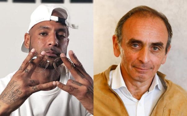 Booba partage une pétition pour bannir Eric Zemmour des médias