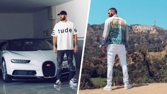 Karim Benzema dévoile l’intégralité de son incroyable dressing