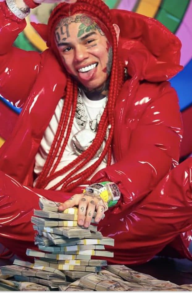 6ix9ine argent billet concert