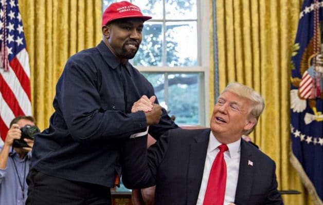 kanye west donald trump présidence états-unis