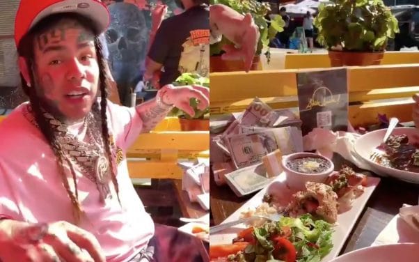 6ix9ine nargue ses haters en exposant sa richesse et sa meilleure vie