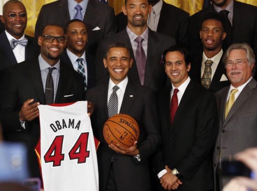 Barack Obama est fier des joueurs qui ont boycotté la saison NBA