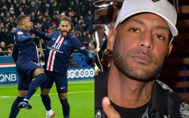 Booba se moque de Kylian Mbappé et Neymar en une image