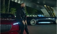 Drake conduit deux concept-cars Mercedes-Maybach à plusieurs millions de dollars