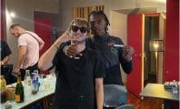 Vald et Koba LaD ensemble au studio, ils préparent un featuring