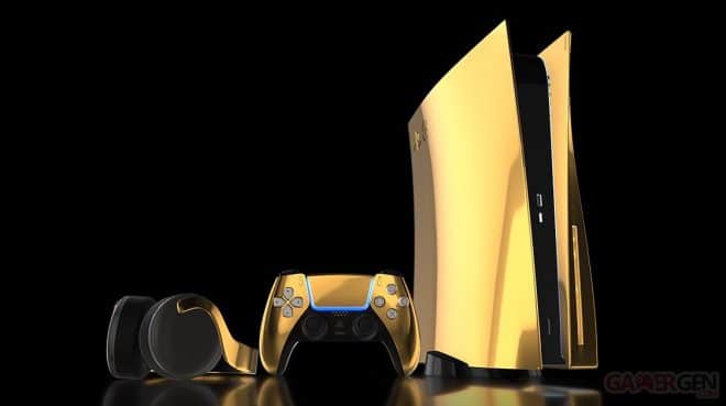 Playstation 5 : Des consoles luxueuses en Or vont être commercialisées