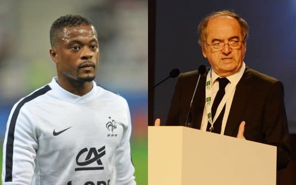 Le football pas raciste ? Patrice Évra n’a plus de respect pour Noël Le Graët