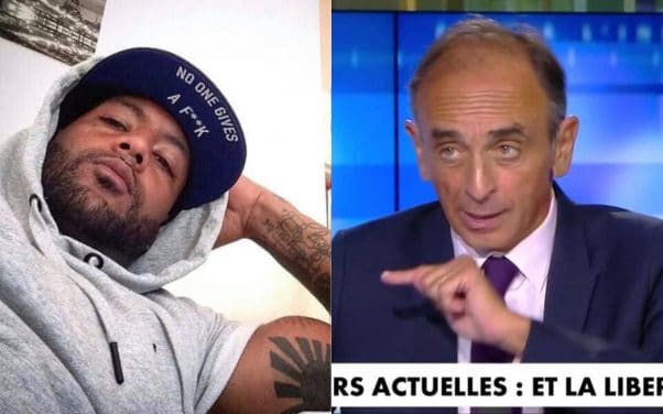 Booba s’en prend une nouvelle fois à Eric Zemmour, suite à des propos polémique