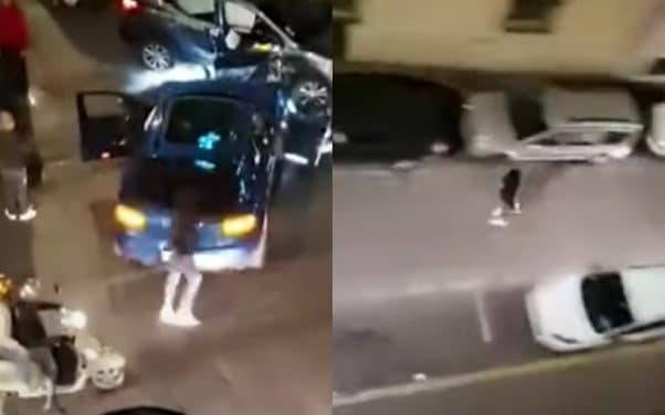 Koba LaD impliqué dans un gros accident de voiture, il prend la fuite à pied