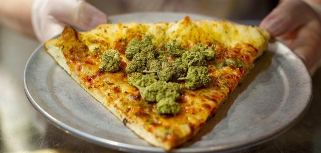 Une pizza faite à base de Cannabis cartonne à Nice