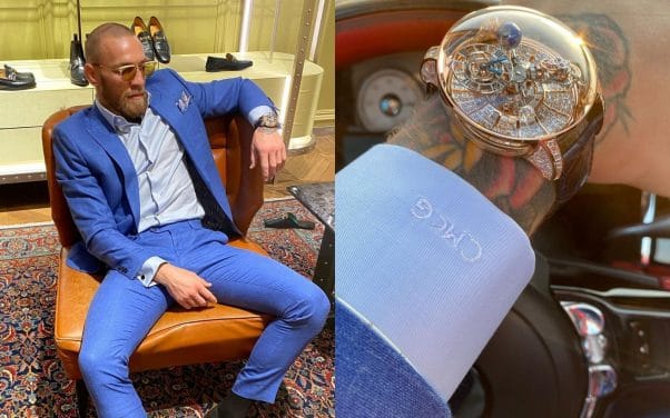 Conor McGregor s’offre une montre en diamant à plus d’un million de dollars