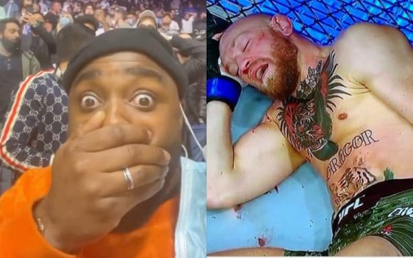 Gradur était présent au combat de Conor McGregor, sa réaction est incroyable