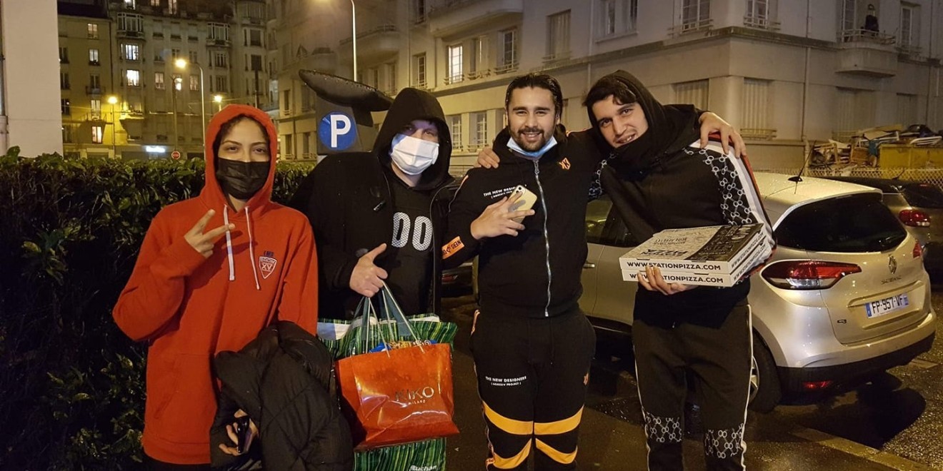 La Famax vient en aide à des personnes sans abris à Lyon