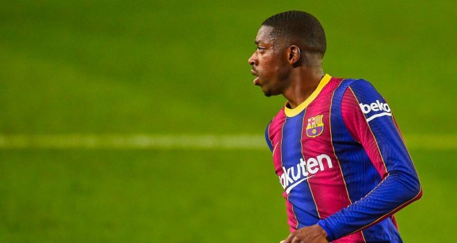 Ousmane Dembélé monte au créneau avec un joueur en pleine Coupe du Roi