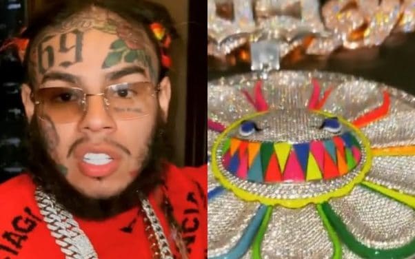 6ix9ine s’offre une incroyable chaîne tournante à un million de dollars