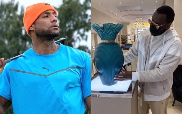 Gims a crée un vase qu’il dédie à l’Afrique, Booba l’insulte en voyant le résultat