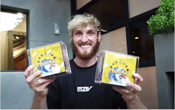 Logan Paul avoue avoir dépensé 2 millions de dollars en cartes Pokémon