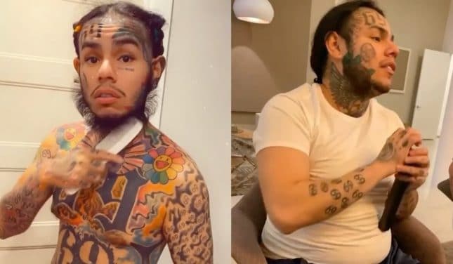 6ix9ine délesté de 30 kilos : il revient sur son incroyable perte de poids