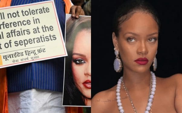 Rihanna pose topless avec le dieu Ganesh et scandalise l’Inde