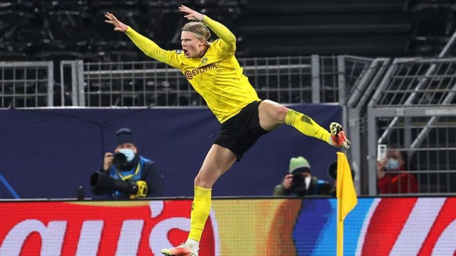 Borussia Dortmund – FC Séville : Erling Haaland devient la star du match